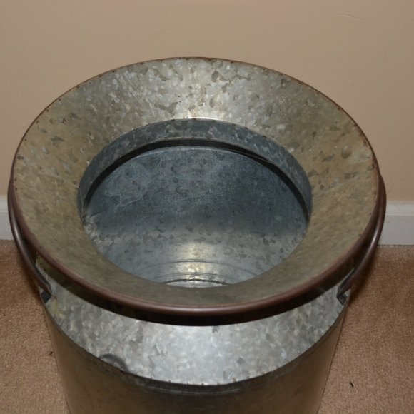 Rae Dunn Milk Churn Tin BLESSED - Picture 2 of 3